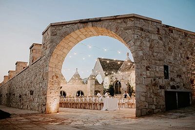 Puglia provides a relaxed Mediterranean atmosphere for an Indian wedding destination