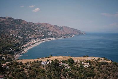 Sicily - Indian wedding destination with dramatic: seaviews